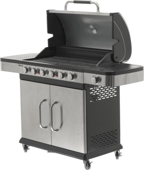 GRILL GAZOWY 6+1 STAL NIERDZEWNA 20.2KW GRILL GAZOWY 6+1 STAL NIERDZEWNA 20.2KW