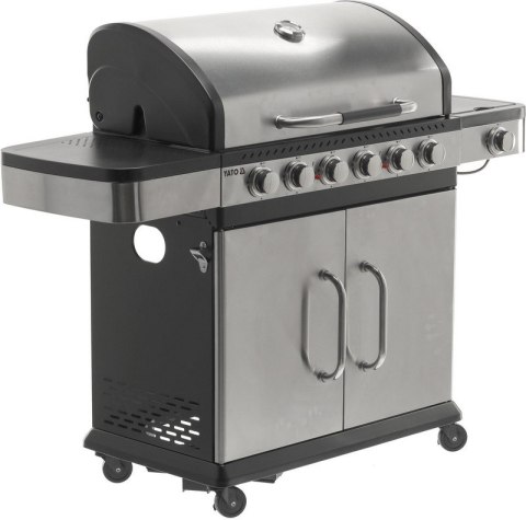 GRILL GAZOWY 6+1 STAL NIERDZEWNA 20.2KW GRILL GAZOWY 6+1 STAL NIERDZEWNA 20.2KW
