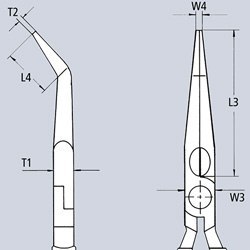 SZCZYPCE PŁASKIE MONTAŻOWE Z PROFILEM POPRZECZNYM WYG.280MM SZCZYPCE PŁASKIE MONTAŻOWE Z PROFILEM POPRZECZNYM WYG.280MM