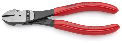 SZCZYPCE TNĄCE BOCZNE O ZWIĘKSZONYM PRZEŁOŻENIU 160MM SZCZYPCE TNĄCE BOCZNE O ZWIĘKSZONYM PRZEŁOŻENIU 160MM