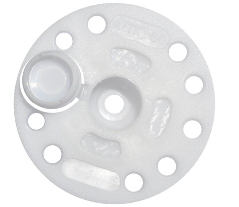 KOŁNIERZ DOCISKOWY DO STYROPIANU I WEŁNY FI 60MM Z ZATYCZKĄ KOŁNIERZ DOCISKOWY DO STYROPIANU I WEŁNY FI 60MM Z ZATYCZKĄ