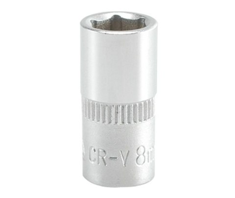 NASADKA KRÓTKA 6-KĄTNA CRV 1/4'' 8MM NASADKA KRÓTKA 6-KĄTNA CRV 1/4'' 8MM