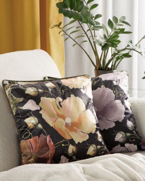 POSZEWKA VELVET 115 45 X 45 CM CZARNY EUROFIRANY POSZEWKA VELVET 115 45 X 45 CM CZARNY EUROFIRANY