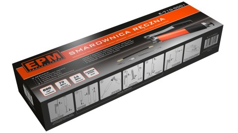 SMAROWNICA RĘCZNA 2 TŁOKI 600CM SMAROWNICA RĘCZNA 2 TŁOKI 600CM