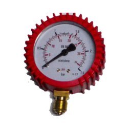 MANOMETR ACETYLEN 0-2.5 1/4'' MANOMETR ACETYLEN 0-2.5 1/4''