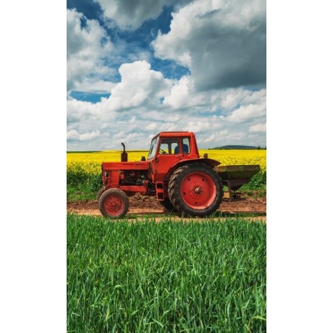 Ręcznik przedszkolny dla dziecka 30x50 Traktor Carbotex Ręcznik przedszkolny dla dziecka 30x50 Traktor Carbotex