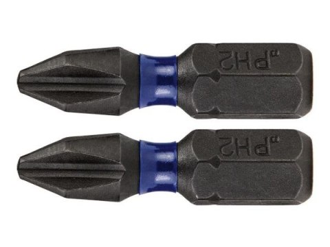 GROT, BIT, KOŃCÓWKA IMPACT PRO PH2 25MM 2 SZT. GROT, BIT, KOŃCÓWKA IMPACT PRO PH2 25MM 2 SZT.