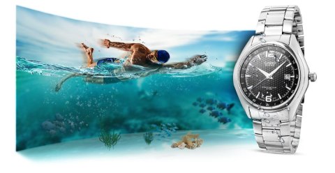 Zegarek Męski CASIO EDIFICE EF-121D-1AVEG 10 BAR + BOX Zegarek Męski CASIO EDIFICE EF-121D-1AVEG 10 BAR + BOX