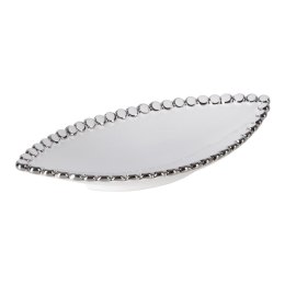 PATERA DEKORACYJNA ELORA (03) 31 X 14 X 5 CM BIAŁY EUROFIRANY
