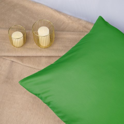 Poszewka satyna bawełna nowa zieleń 014/50x60. Darymex Poszewka satyna bawełna nowa zieleń 014/50x60. Darymex