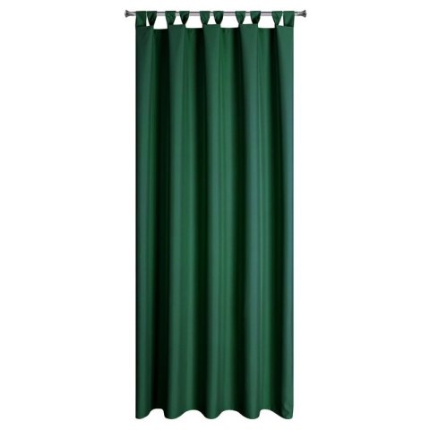ZASŁONA GOTOWA GARDEN NA SZELKACH 155 X 200 CM CIEMNOZIELONY EUROFIRANY ZASŁONA GOTOWA GARDEN NA SZELKACH 155 X 200 CM CIEMNOZIELONY EUROFIRANY