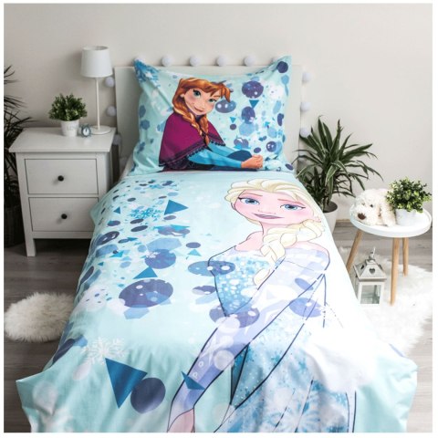 Pościel bawełna 140x200+1p70x90 Kraina Lodu świeci Jerry Fabrics Pościel bawełna 140x200+1p70x90 Kraina Lodu świeci Jerry Fabrics