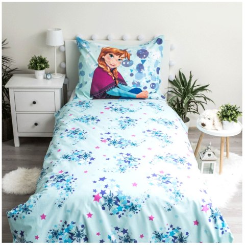 Pościel bawełna 140x200+1p70x90 Kraina Lodu świeci Jerry Fabrics Pościel bawełna 140x200+1p70x90 Kraina Lodu świeci Jerry Fabrics