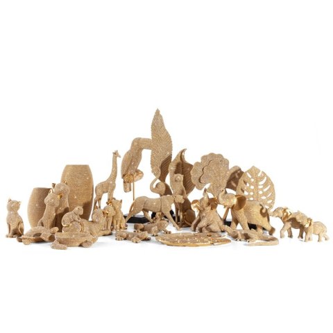 FIGURKA DEKORACYJNA ELDO 12 X 12 X 13 CM ZŁOTY EUROFIRANY FIGURKA DEKORACYJNA ELDO 12 X 12 X 13 CM ZŁOTY EUROFIRANY