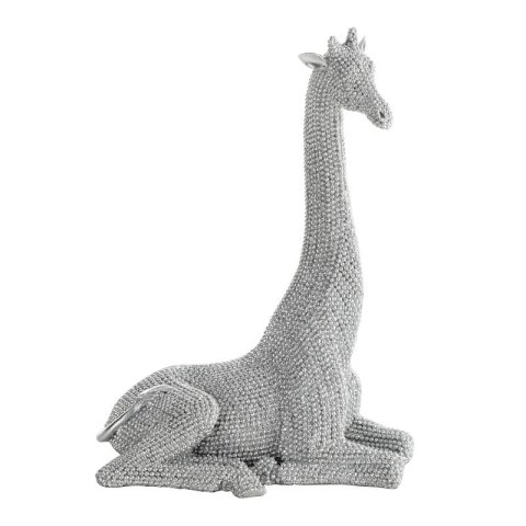 FIGURKA DEKORACYJNA ELDO 15 X 8 X 21 CM SREBRNY EUROFIRANY FIGURKA DEKORACYJNA ELDO 15 X 8 X 21 CM SREBRNY EUROFIRANY
