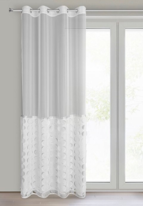 FIRANA GOTOWA DEBORA 140 X 250 CM BIAŁY EUROFIRANY FIRANA GOTOWA DEBORA 140 X 250 CM BIAŁY EUROFIRANY