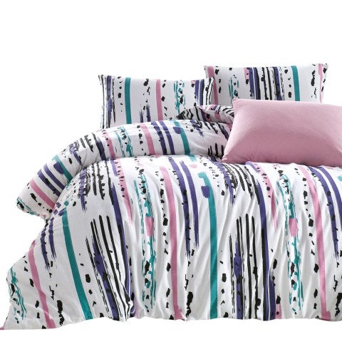 Pościel bawełniana AZURIT PINK/200x220 COTTONLOVE EXCLUSIVE Darymex Pościel bawełniana AZURIT PINK/200x220 COTTONLOVE EXCLUSIVE Darymex