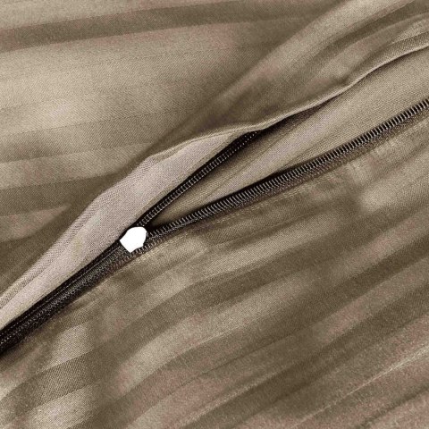 Pościel satyna bawełniana CIZGILI LIGHT BROWN/160x200 EXCLUSIVE Darymex Pościel satyna bawełniana CIZGILI LIGHT BROWN/160x200 EXCLUSIVE Darymex
