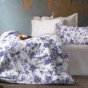 Pościel satyna bawełniana(P) BLUE BLANC/220x200 LUXURY Darymex