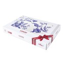 Pościel satyna bawełniana(P) BLUE BLANC/220x200 LUXURY Darymex