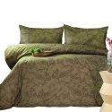Pościel satyna bawełniana(P) GREEN GREEN/160x200 LUXURY Darymex