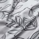 Pościel satyna bawełniana(P) GREEN GREY/160x200 LUXURY Darymex
