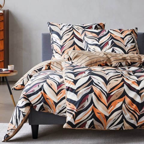 KOMPLET POŚCIELI ESPRIT 02 160 X 200 CM CZARNY EUROFIRANY KOMPLET POŚCIELI ESPRIT 02 160 X 200 CM CZARNY EUROFIRANY