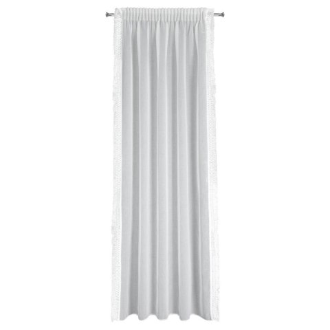 FIRANA GOTOWA KIRA 2 NA TAŚMIE 140 X 270 CM BIAŁY EUROFIRANY FIRANA GOTOWA KIRA 2 NA TAŚMIE 140 X 270 CM BIAŁY EUROFIRANY