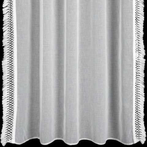 FIRANA GOTOWA KIRA 2 NA TAŚMIE 140 X 270 CM BIAŁY EUROFIRANY FIRANA GOTOWA KIRA 2 NA TAŚMIE 140 X 270 CM BIAŁY EUROFIRANY