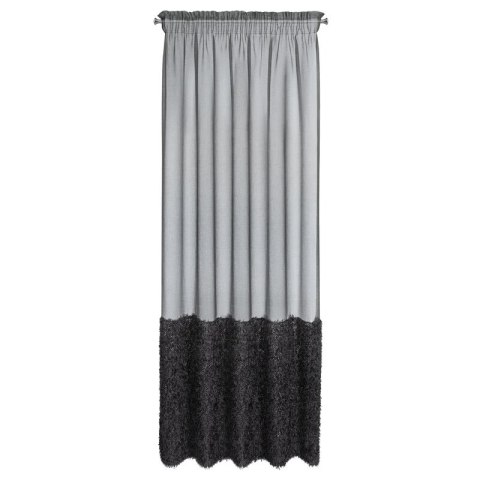 FIRANA GOTOWA MARION NA TAŚMIE 140 X 270 CM CZARNY EUROFIRANY FIRANA GOTOWA MARION NA TAŚMIE 140 X 270 CM CZARNY EUROFIRANY