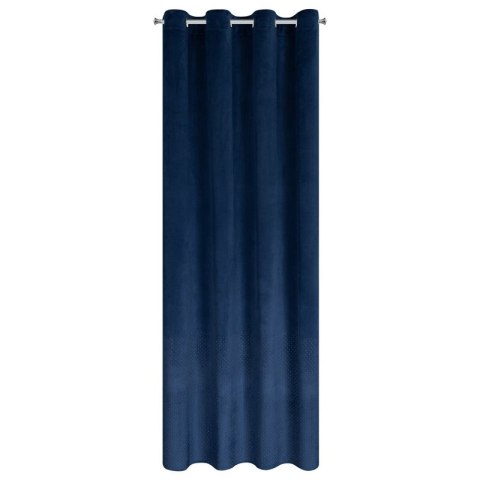ZASŁONA GOTOWA ARIADNA 140 X 250 CM GRANATOWY EUROFIRANY ZASŁONA GOTOWA ARIADNA 140 X 250 CM GRANATOWY EUROFIRANY