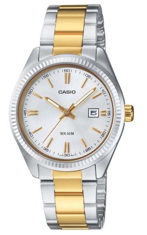 Zegarek Damski CASIO LTP-1302PSG-7AVEG + BOX Zegarek Damski CASIO LTP-1302PSG-7AVEG + BOX