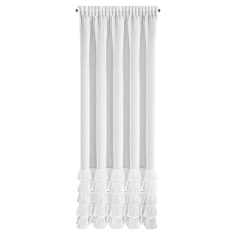 FIRANA GOTOWA DANI 1 NA TAŚMIE 140 X 250 CM BIAŁY EUROFIRANY FIRANA GOTOWA DANI 1 NA TAŚMIE 140 X 250 CM BIAŁY EUROFIRANY