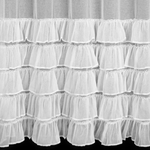 FIRANA GOTOWA DANI 1 NA TAŚMIE 140 X 250 CM BIAŁY EUROFIRANY FIRANA GOTOWA DANI 1 NA TAŚMIE 140 X 250 CM BIAŁY EUROFIRANY