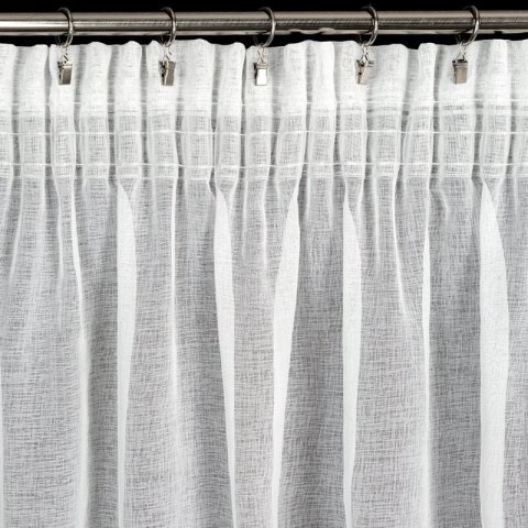 FIRANA GOTOWA DANI 1 NA TAŚMIE 140 X 250 CM BIAŁY EUROFIRANY FIRANA GOTOWA DANI 1 NA TAŚMIE 140 X 250 CM BIAŁY EUROFIRANY