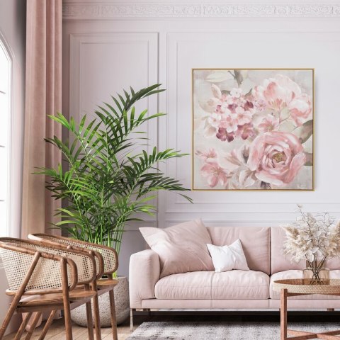 OBRAZ 611 80 X 80 CM CIEMNORÓŻOWY EUROFIRANY OBRAZ 611 80 X 80 CM CIEMNORÓŻOWY EUROFIRANY