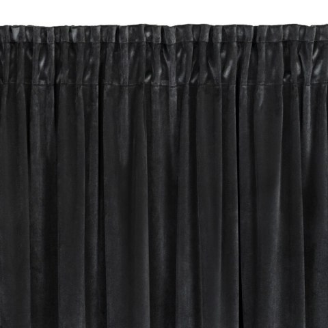 ZASŁONA GOTOWA MARION 2 NA TAŚMIE 140 X 270 CM CZARNY EUROFIRANY ZASŁONA GOTOWA MARION 2 NA TAŚMIE 140 X 270 CM CZARNY EUROFIRANY