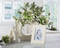 WAZON DEKORACYJNY RISO 23 X 6 X 21 CM KREMOWY EUROFIRANY