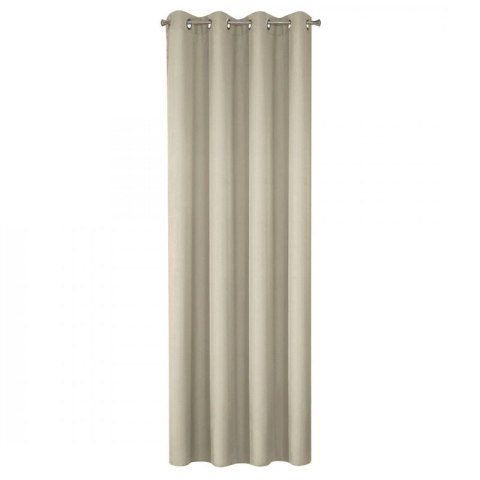 ZASŁONA GOTOWA RITA 140 X 250 CM CIEMNOBEŻOWY EUROFIRANY ZASŁONA GOTOWA RITA 140 X 250 CM CIEMNOBEŻOWY EUROFIRANY