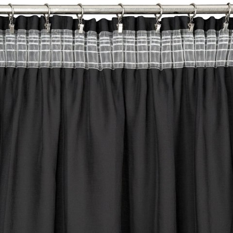 FIRANA GOTOWA DANI 1 NA TAŚMIE 140 X 270 CM CZARNY EUROFIRANY FIRANA GOTOWA DANI 1 NA TAŚMIE 140 X 270 CM CZARNY EUROFIRANY