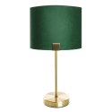 LAMPA DEKORACYJNA EZRA (05) O 27 X 46 CM ZIELONY EUROFIRANY