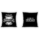 Poszewka bawełniana 40x40 Game czarna Faro