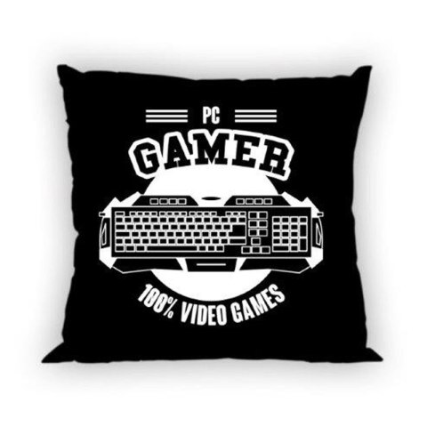 Poszewka bawełniana 40x40 Game czarna Faro Poszewka bawełniana 40x40 Game czarna Faro