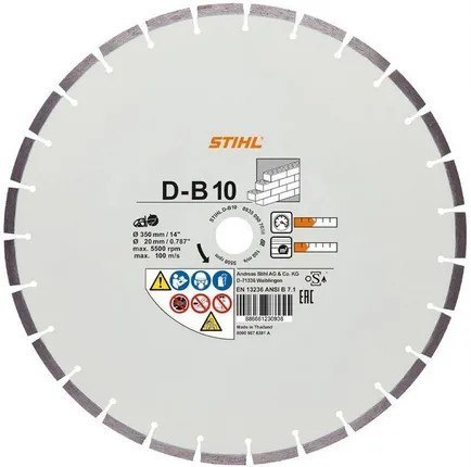 TARCZA DIAMENTOWA DO BETONU D-B10 350MM TARCZA DIAMENTOWA DO BETONU D-B10 350MM