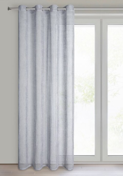 FIRANA GOTOWA NELI 140 X 250 CM SREBRNY EUROFIRANY FIRANA GOTOWA NELI 140 X 250 CM SREBRNY EUROFIRANY