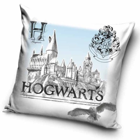 Poszewka velvet 40x40 Harry Potter biała Carbotex Poszewka velvet 40x40 Harry Potter biała Carbotex