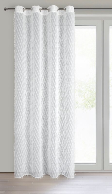 ZASŁONA GOTOWA LAUREL 140 X 250 CM BIAŁY EUROFIRANY ZASŁONA GOTOWA LAUREL 140 X 250 CM BIAŁY EUROFIRANY