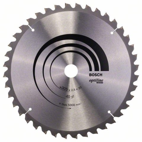 PIŁA TARCZOWA-T OPTILINE WOOD 305*2,5*30/Z40 PIŁA TARCZOWA-T OPTILINE WOOD 305*2,5*30/Z40