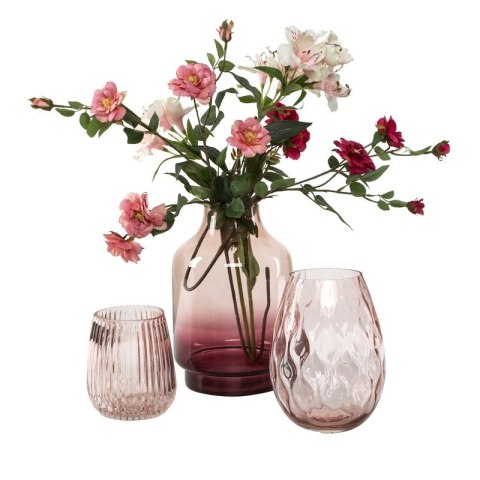 SZKLANY WAZON DEKORACYJNY CARLY (02) FI 14 X 38 CM RÓŻOWY EUROFIRANY SZKLANY WAZON DEKORACYJNY CARLY (02) FI 14 X 38 CM RÓŻOWY EUROFIRANY