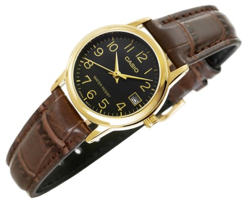 Zegarek Damski CASIO LTP-V002GL-1BUDF + BOX Zegarek Damski CASIO LTP-V002GL-1BUDF + BOX